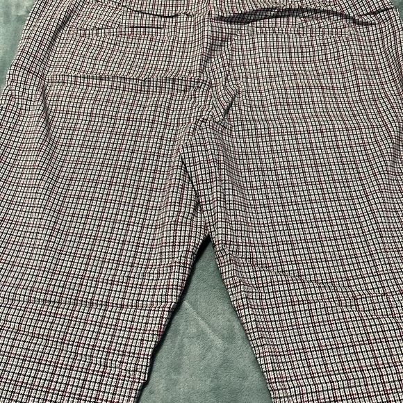 Maurices Black & White Checked Jean Shorts - Picture 2 of 7